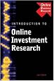 Introduction to Online Investment Research (Business Research Solutions Series)