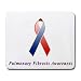 Pulmonary Fibrosis Awareness Ribbon Mouse Pad