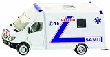 Siku - 2108F1 - Véhicule Miniature - Ambulance Samu - Métal - Echelle 1/50