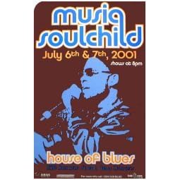 MUSIQ - Limited Edition Concert Poster - by Robe