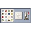 Paris Eiffel Tower Fringe Studio Tray Votive and Soap Set in Gift Box