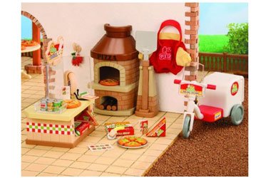 Buy Sylvanian Families - Pizza  Parlour online at Discounted New and Used prices. Delivered to your door with Childrens Toyshop.com