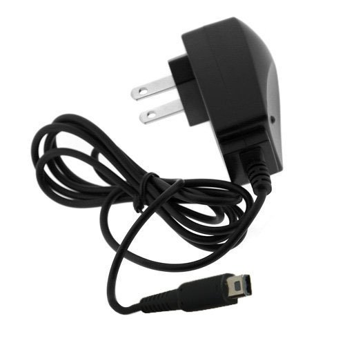 Fosmon® Premium Quality Home Travel Charger for Nintendo NDSI Dsi - Black