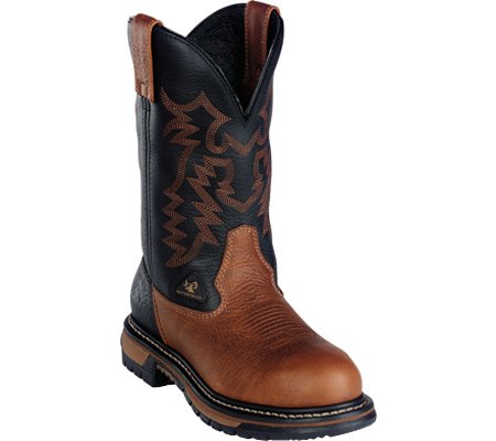 41I0AyGgSVL Womens Rocky WP EH EVA Comfortable Casual Pull On Leather Cowboy Boots