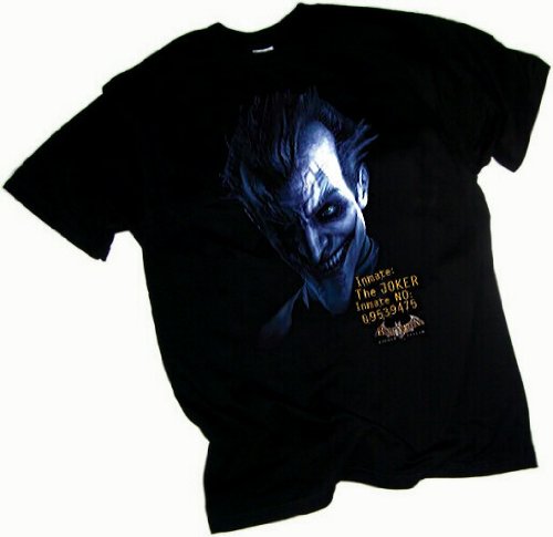  Arkham Joker -- Batman Arkham Asylum Adult T-Shirt