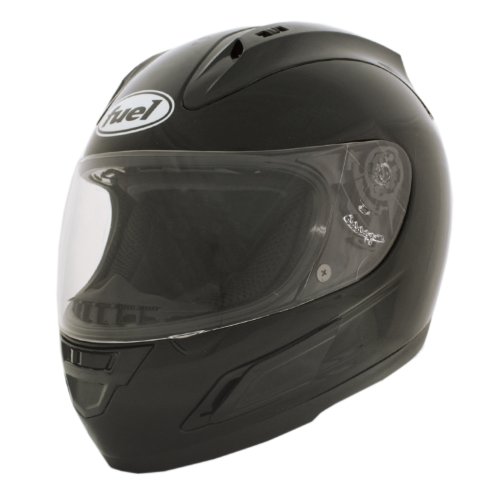 Fuel Gloss Black Large Viper Full Face Helmet