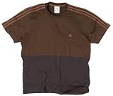 adidas Mens Tri T-Shirt Chocolate Medium