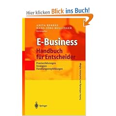E-Business - Handbuch f�r Entscheider: Praxiserfahrungen, Strategien, Handlungsempfehlungen