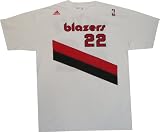 Clyde Drexler Portland Trailblazer White Throwback 1989 Shirt