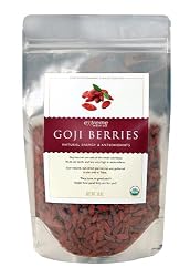Extreme Health Organic, Wild Tibetan Goji Berries, 16-Ounce Bag (Pack of 2)