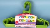 from AtoZ Baby Clothes Hangers - Pack of 6 - Colour Green