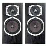 Energy RC-10 2-Way Bookshelf Speaker - Black Ash Veneer