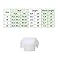 Persun Women White Off Shoulder Crochet Lace Layer Crop Top Bralettes