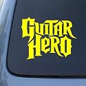 GUITAR HERO - Vinyl Car Decal Sticker #1776 | Vinyl Color: Yellow
