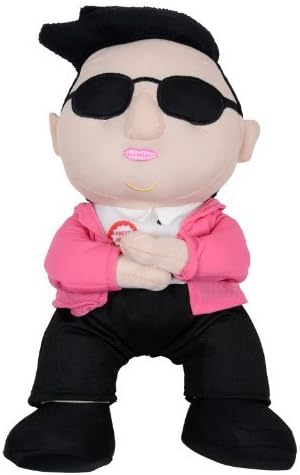 Crazy Rapper Psy Gangnam Style talking plush 11.5" (Pink)