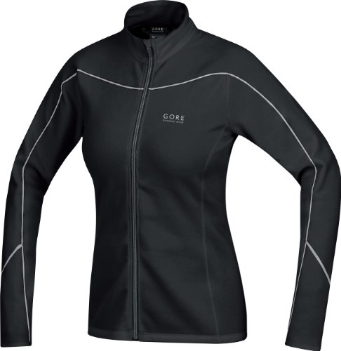 GORE RUNNING WEAR Damen FLEECE Shirt ESSENTIAL, black, 34 Preisvergleich
