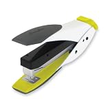 Swingline 66510 SmartTouch Stapler, Half Strip, 25-Sheet Capacity, White/Yellow, 6/PK