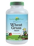 Amazing Grass Organic Wheat Grass Tablets, 200-Count Bottle