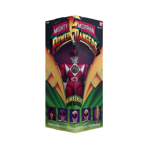Mighty Morphin Power Rangers Auto Morphin Kimberly Pink Power Ranger Action Figure