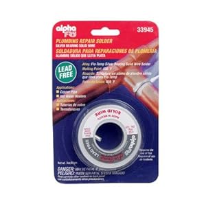 Alpha Fry AM33945 Cookson Elect Flow-Temp Lead-Free Plumbing Solder Alpha Fry AM33945 Cookson Elect Flow-Temp Lead-Free Plumbing Solder