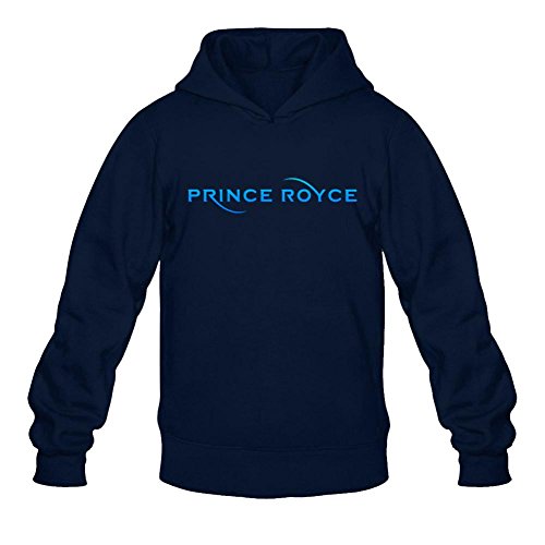 Tommery Men's Prince Royce Logo Long Sleeve Sweatshirts Hoodie