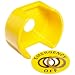 Omron A22Z-EG1 Emergency Stop Shroud for EMO, Yellow