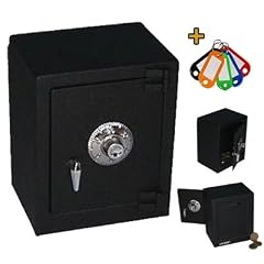 HMF 3061 Minitresor mit Zahlenkombinationsschloss, schwarz