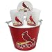 St Louis Cardinals MLB Beer Glass & Coaster Set