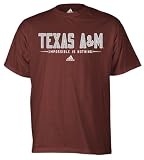 Texas A&M Aggies Maroon adidas Half Moon T-Shirt