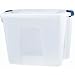 Tamor Plastics Corp. 8520CL.08 HOMZ 20 Gallon Clear Advantage Storage Tote
