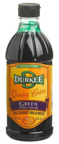 Durkee Green Food Color, 16-Ounce Containers (Pack of 3) by Durkee