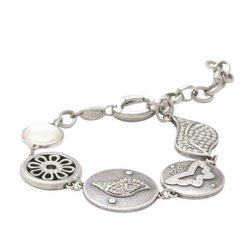 Fossil Damen-Collier Edelstahl JF87820040 Preisvergleich