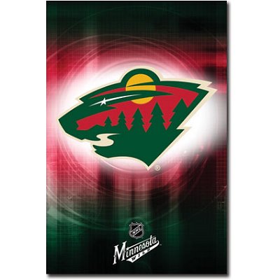 Minnesota Wild Logo 2010 Sports Poster Print - 22x34 Poster Print, 22x34