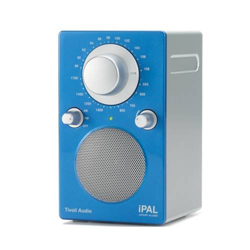 Tivoli iPAL Outdoor-Radio passend zu iPod in blau/silber