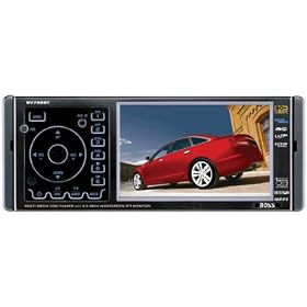 Boss BV7986 4.5-Inch Widescreen Touchscreen TFT Monitor/DVD/MP3/CD Receiver