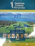 American Century Championship Golf Program ''2007'' Autographed/Hand Signed American Century Champio