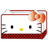 【ハローキティ】ダイカットペンケース(レッド)★スクエアキティシリーズ3★