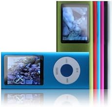 8GB MP3/MP4 Player (4th Gen) with FM Radio (Colours May Vary)