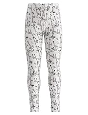 Cotton Rich All-Over Giraffe & Heart Print Leggings