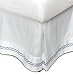 Pinzon French Garden Egyptian Cotton Sateen Queen Bed Skirt Image