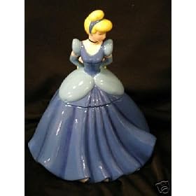 12 Cinderella Moment Disney Princess Gibson Cookie Jar by Disney