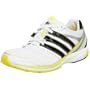 adidas Women's adizero Mana Running Shoe,White/Black/Yellow,10 M