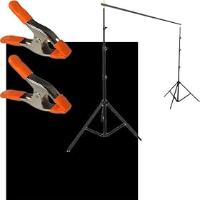 Impact Background Support Kit - 10 x 12' (Black)
