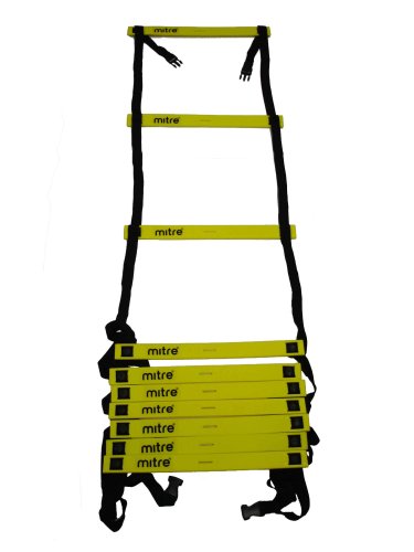 Mitre Agility Ladders Yellow Pack Size 1 Size 4m