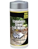 Goo Gone  Stainless Steel Grill Wipes , 25-Count Box (Pack of 4)
