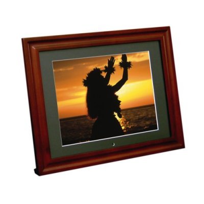 Portable USA PU-10WB 10.4-Inch 256MB Bluetooth Enabled Digital Picture Frame with Two Wood Frames