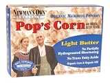 Newman's Own Organics Organic Pop's Light Butter Microwavable Corn 3/2.8 oz. (Pack of 12)