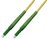 5M Singlemode Simplex Fiber Optic Cable (9/125) LC/LC APC