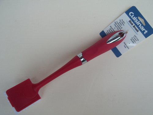 Cuisinart Dish Brush Square Head Red
