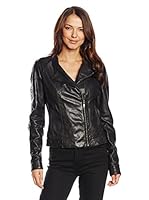 Brema Cazadora Piel 309 Skin W Logo (Negro)